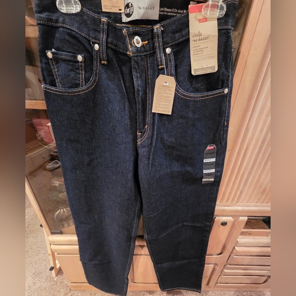 Levi's Denim - Levi's Silvertab 94' Baggy Women's Dark Blue Jeans